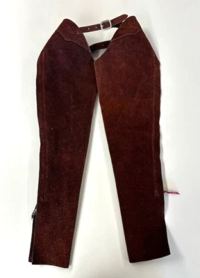 NEW Perri's Children's Chestnut Brown Equestrian Riding Schooling Chaps Size 16 - Image 1 of 4