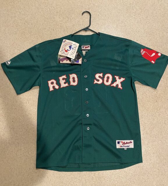 BOSTON RED SOX Stitches St. Patricks Day Jersey SIZE S Small