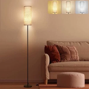 Stehlampe LED Stehleuchte 164cm Stehleuchten Glühbirne Wohnzimmer Schlafzimmer - Bild 1 von 18