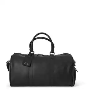 Polo Ralph Lauren Smooth Leather Duffel Bag Genuine Leather - Picture 1 of 4