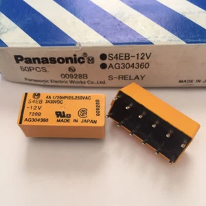 2 piezas Relé de alimentación PANASONIC S4EB-12V 12VDC 3A 30 VDC12 pines - Imagen 1 de 3