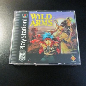 Wild Arms (SONY PlayStation 1, 1996) PS1 PSX PSOne COMPLETE PRISTINE NEW MINT - Picture 1 of 5