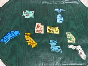Vintage Original U.S. State Refrigerator Magnets--FL KS UT WA HI - Picture 1 of 10