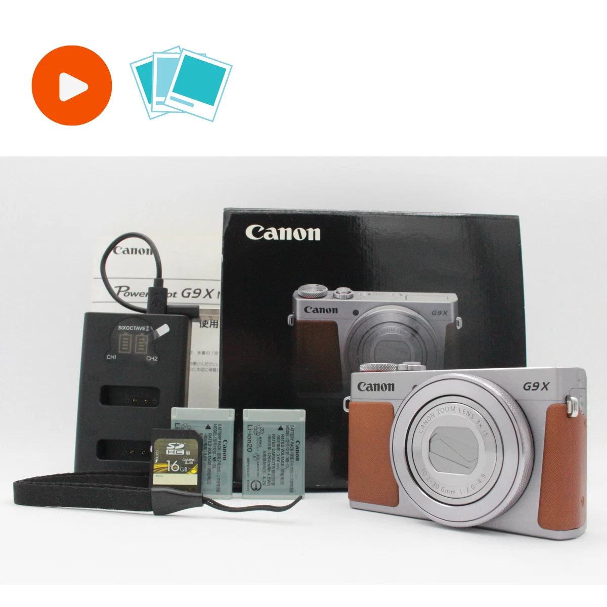 Canon G9X Mark II Digital Cameras for sale | eBay