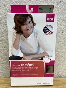 Medi Comfort Open Toe Strumpfhose 20-30 Größe V 47905 Reg Natural Neu mit Karton - Bild 1 von 9