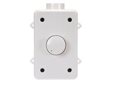 Controlador de volumen de altavoz exterior Monoprice RMS 100W, blanco Foto 1 de 2