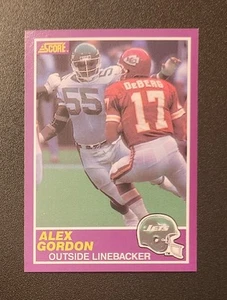 Alex Gordon 1989 Score Supplemental #391S New York Jets - Picture 1 of 1