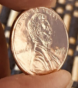 ⚜️1995 DDO/DDR Lincoln Penny Amazing Errors BU The Only One Of Its Kind - Picture 1 of 20