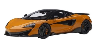 Nuova AUTOart 1/18 McLaren 600LT tetto arancione/carbonio completa Mini Car... - Immagine 1 di 4