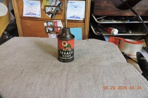 Antique Texaco Handy Oiler Oil Can TEXAS COMPANY Home Lubricant 3oz Long Spout - Picture 1 of 7