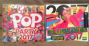 BRAND NEW: Clubland 2017 (2 CDs) & Pop Party 2017 (2 CDs) -- see photos!! - Picture 1 of 3