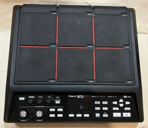 Roland SPD-SX Drum Pad Black/Red Good GP - Picture 1 of 4