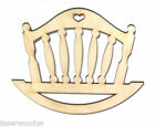 Baby Cradle Unfinished Wood Shape Cut Out Bc8753 Crafts Lindahl Woodcrafts