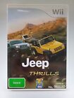 Jeep Thrills - Nintendo Wii Game - Like New- Complete With Manual