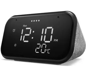 Lenovo Smart Clock Essential With Google Assistant : Hemp Grey - Wifi Connecting - Bild 1 von 13