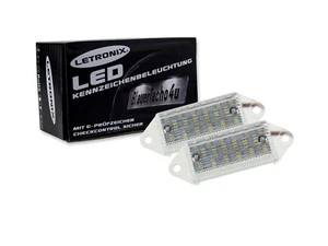 LETRONIX SMD LED Kennzeichenbeleuchtung Module Mitsubishi Lancer Typ CY0 2007-20 - Picture 1 of 6