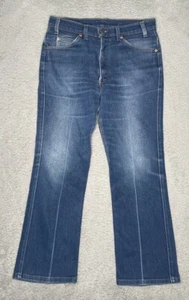 Vintage Levis Jeans Mens 34x30 Straight Leg Blue Denim Orange Tab Made In USA - Picture 1 of 12