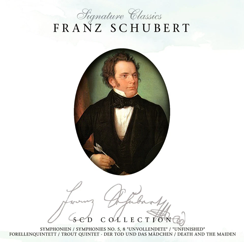 CD Franz Schubert Meisterwerke Master Works  5CDs - Bild 1 von 1
