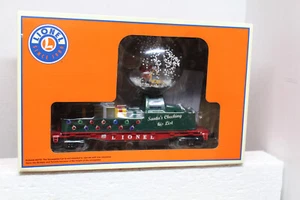 LIONEL #37089 SANTA'S LIST SNOW GLOBE OPERATING CAR - Picture 1 of 2