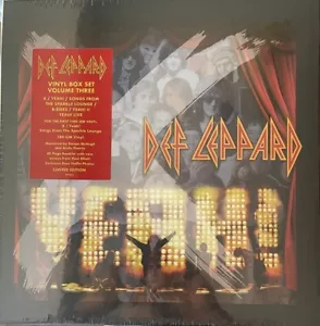 Def Leppard Vinyl Collection Volume Three 180gm 9 Vinyl LP Box Set NEW/SEALED - Picture 1 of 1
