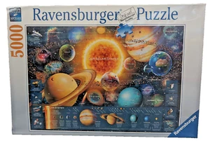 Ravensburger Solar System 5000 Piece Jigsaw Puzzle Space Planets Planetary NEW - Picture 1 of 2