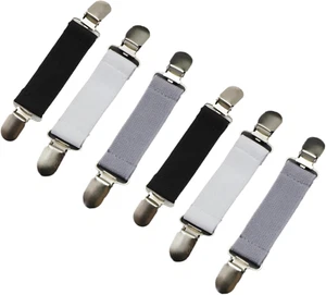 6 Stück Pullover Clips Kleider Clip Taillierer Elastisch Sweater Cardigan Clips - Bild 1 von 12
