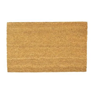1x Coir Door Mat 120cm x 75cm Classic Non-Slip Indoor Kitchen Floor Rug - image 1 of 4
