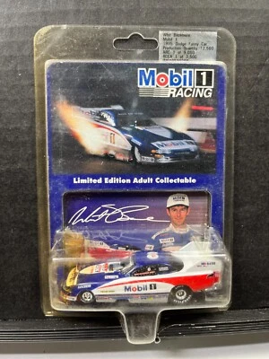 1/64 ACTION MOBILE 1 WHIT BAZEMORE 1995 DODGE FUNNY CAR BLUE - Image 1 of 2