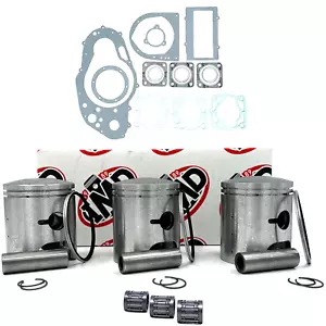 KITS DE PISTONES SUZUKI GT550 (3), COJINETES (3) Y JUEGO DE JUNTAS (1) - Imagen 1 de 3