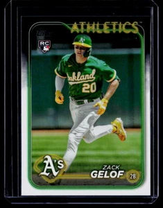 2024 Topps Zack Gelof #166 RC Oakland Athletics - Picture 1 of 2