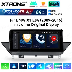 XTRONS 10,25" Autoradio Android 14 4G+64GB IPS GPS Navi CarPlay für BMW X1 E84 - Bild 1 von 20
