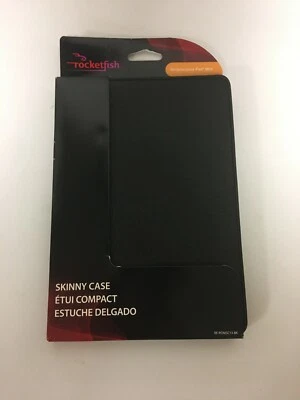 Rocketfish Skinny Leather Case for Apple iPad Mini Black - Image 1 of 4