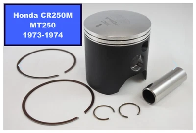 Kit de pistón Wossner 70-72 mm Honda Elsinore CR250 MT250 CR MT 250 1973-1974 ¡NUEVO! Foto 1 de 4