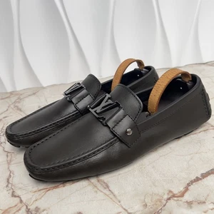 Louis Vuitton Monte Carlo LV Mokassins dunkelbraun Leder 9,5 LV 10,5 US 43,5 EU - Bild 1 von 12