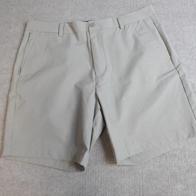 Pantalones Cortos Vineyard Vines 34 Gris Beige On the Go Performance Chino Foto 1 de 4