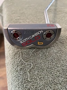 scotty cameron titleist golo 6 34inchs long w/ cover very nice - Picture 1 of 12