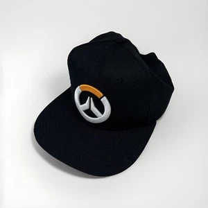 Herren Overwatch Flat Bill/Snapback Mütze Blizzard Official/Genuine Black Logo - Bild 1 von 8