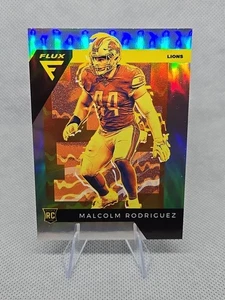 Malcolm Rodriguez 2022 Chronicles Flux #FX-18 Rookie RC Silver Holo Prizm Lions - Picture 1 of 3