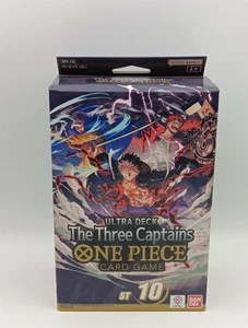 One Piece TCG Ultra Deck The Three Captains ST10 Englisch Zustand Neu - Bild 1 von 4