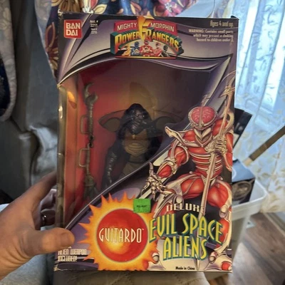 Bandai Mighty Morphin Power Rangers Deluxe Evil Space Aliens 1994 Guitardo #g500 Foto 1 de 4