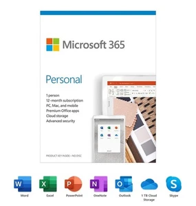 Microsoft QQ2-01024 365 Personal Software - Picture 1 of 1