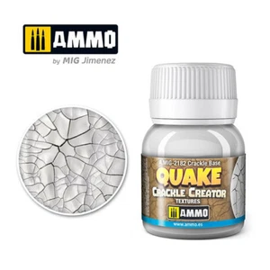 AMMO by Mig #AMIG-2182 Quake Crackle Creator Textures - Crackle Base 40ml - Imagen 1 de 1