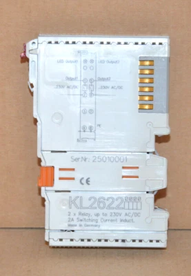 BECKHOFF KL2622/ KL 2622 / Busklemme / 2-Kanal-Relais-Ausgangsbusklemme - Bild 1 von 2