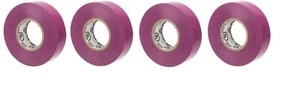 Warriorwrap WW-722 Violet Select 7Mil Vinyl Electrical 60ft Tape 4Pack - Picture 1 of 1