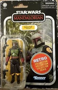 Star Wars BOBA FETT(MORAK) RETRO *NEW* 3.75" 2022 Mandalorian Vintage Kenner - Picture 1 of 1