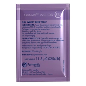 Levadura de cerveza de trigo seco SafAle WB-06, 11,5 gramos - Imagen 1 de 1