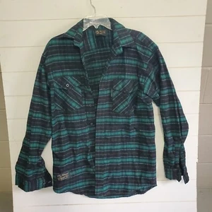 The Vermont Flannel Company Mens Long Sleeve Button Down Shirt Tops Size Small - Picture 1 of 5