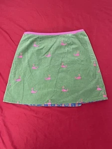 Lilly Pulitzer Vintage Corduroy Reversible Skirt Girl's size 14 - Picture 1 of 10