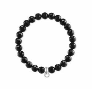 CX0220XS THOMAS SABO C/CLUB BLACK OBSIDIAN BL 14.5CM - Picture 1 of 1