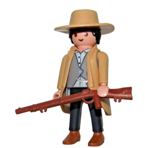 Playmobil American Cowboy with gun - western Sheriff - C50 - Picture 1 of 4